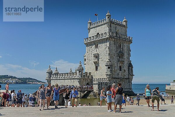 Torre de Belem  Belem  Lissabon  Portugal  Europa