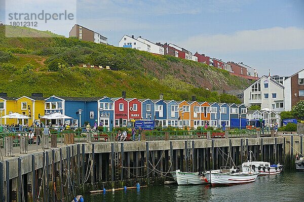 Hummerbuden  Helgoland  Schleswig-Holstein  Deutschland  Europa