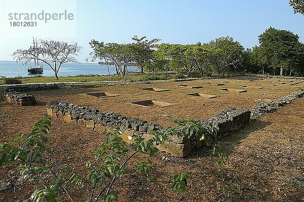 Ruinen von La Isabella  Dominikanische Republik  Karibik  Amerika  Mittelamerika