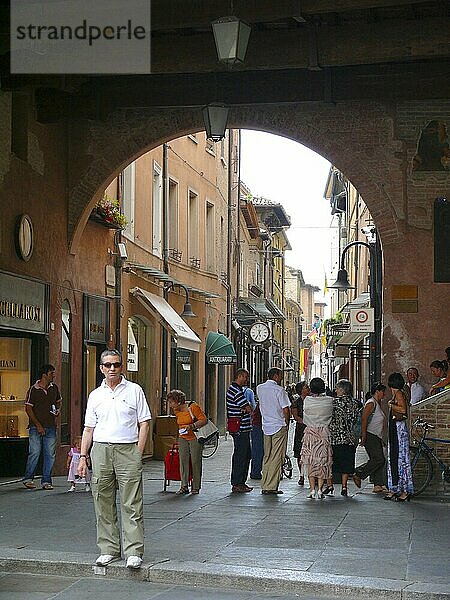 Italien  Emilia Romagna  Ravenna  Via Cavour  Europa