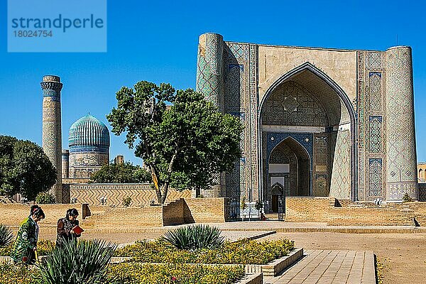 Bibi Xanom Moschee  Samarkand  Usbekistan  Samarkand  Usbekistan  Asien