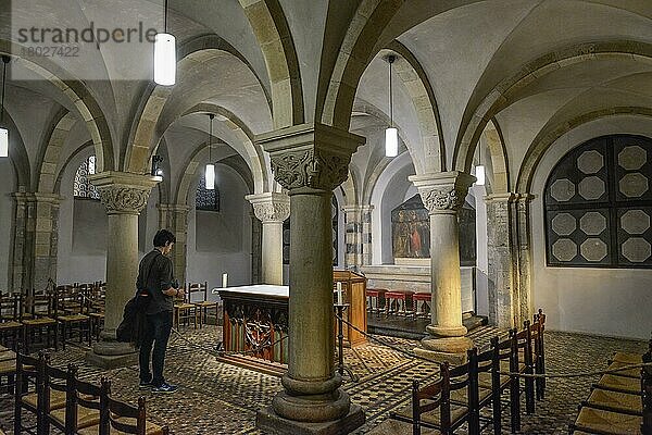 Krypta  Servatiusbasilika  Maastricht  Niederlande  Europa