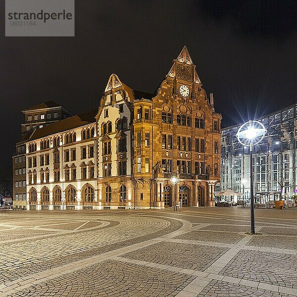 Altes Stadthaus  Friedensplatz  Dortmund  Ruhrgebiet  Nordrhein-Westfalen  Deutschland  Europa