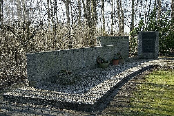 Gedenkstätte des Grubenunglück von 1963  Lengede  Kreis Peine  Niedersachsen  Deutschland  Europa
