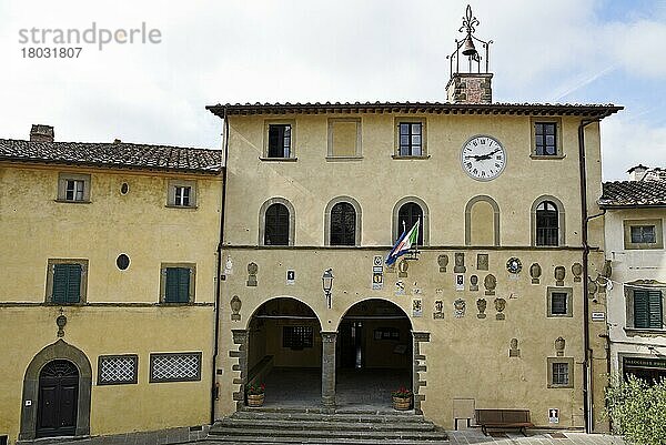 Rathaus  Radda in Chianti  Provinz Siena  Toskana  Italien  Europa