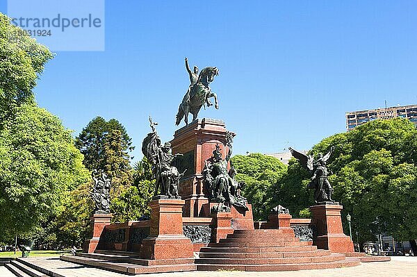 Plaza San Martin  General-San-Martin-Denkmal  Buenos Aires  Argentinien  Südamerika