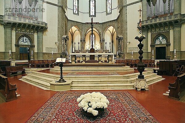 Altar  Dom Santa Maria del Fiore  Florenz  Toskana  Italien  Europa