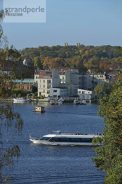 Havel  Berliner Vorstadt  Potsdam  Brandenburg  Deutschland  Europa