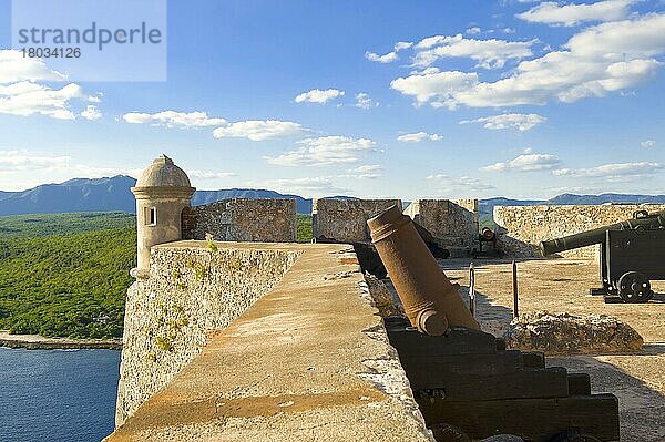 Festung  San Pedro de la Roca  Castillo del Morro  Santiago de Cuba  Kuba  Mittelamerika
