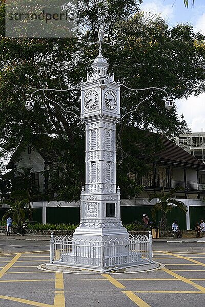 Clock Tower in der Albert Street Ecke Independence Avenue  Hauptstadt Victoria  Insel Mahe  Seychellen  Afrika