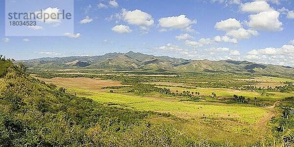 Tal der Zuckerraffinerien  Valle de los Ingenios  Trinidad  Sancti Spiritus Provinz  Kuba  Mittelamerika