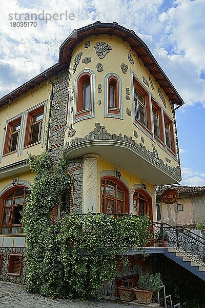 Haus aus osmanischer Zeit  Altstadt  Elbasan  Elbasani  Albanien  Europa