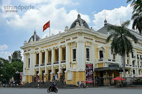 Opernhaus  Trang Tien  Hanoi  Vietnam  Asien