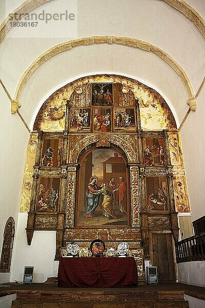 Altar  in Museum  Silves  Algarve  Portugal  Europa