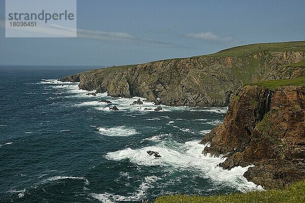 Küste von Arranmore Island  Grafschaft Donegal  Küste  Irland  Europa