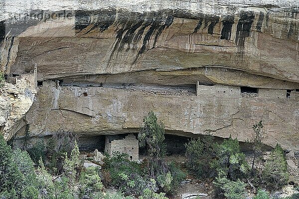 Sunset House  Felsensiedlung der indianischen Ureinwohner  ca. 800 Jahre alt  Mesa Verda Nationalpark  Colorado  USA  native Americans  Nordamerika