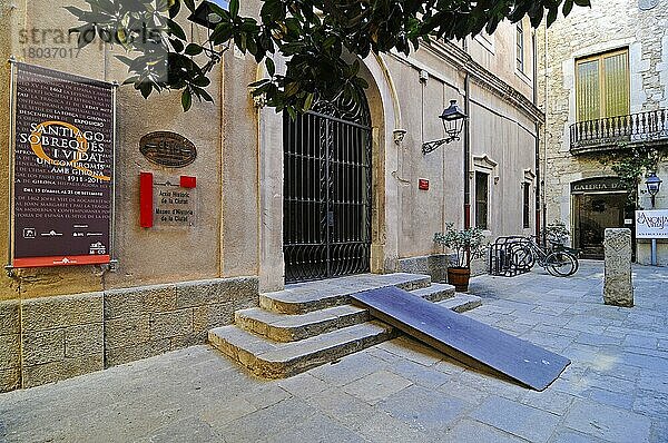 Historisches Stadtmuseum  Girona  Katalonien  Spanien  Museu d'Historia de Ciutat  Gerona  Europa