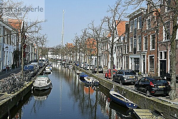 Bakenesser  Kanal  Haarlem  Nordholland  Die Niederlande  Holland