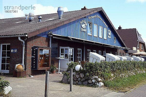 Kult-Restaurant Dittmeyer's Austern Compagnie  Sylt  nordfriesische Inseln  Nordfriesland  Schleswig-Holstein  Deutschland  Europa