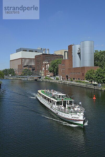 Kraftwerk Charlottenburg  Am Spreebord  Charlottenburg  Berlin  Deutschland  Europa