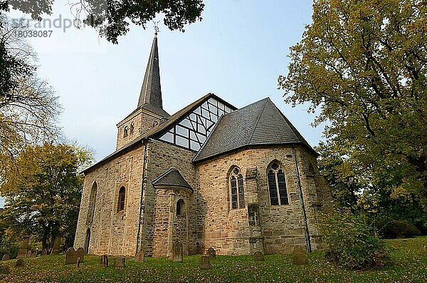 Dorfkirche Stiepel  Brockhauser Straße  Stiepel  Bochum  Nordrhein-Westfalen  Deutschland  Europa