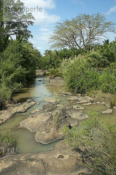 Fluss  Hluhluwe Park  Kwa Zulu Natal  SüdafrikaKwaZulu Natal