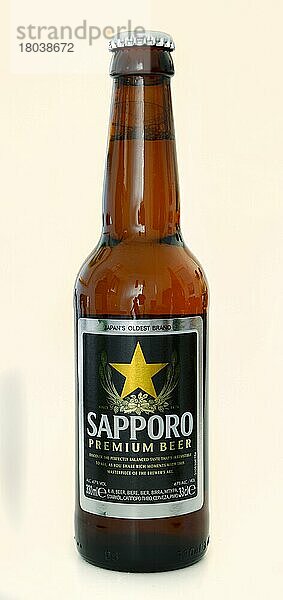 Flasche  Sapporo Beer  Japan  Asien