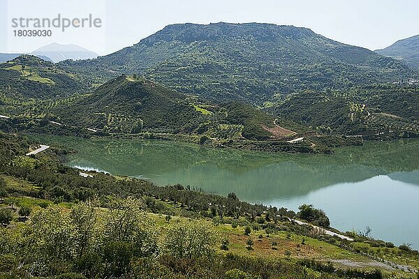 Potamon Stausee  Kreta  Griechenland  Amari-Damm  Europa