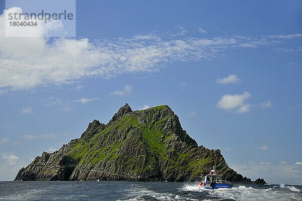 Skellig Michael  Grafschaft Kerry  Irland  Europa