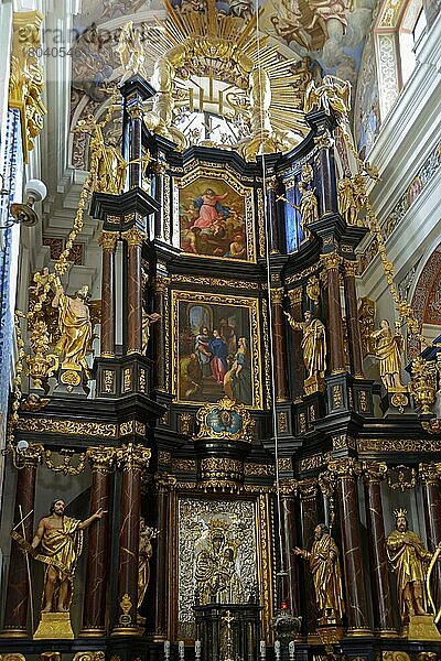 Altar  Wallfahrtskirche  Swieta Lipka  Ermland-Masuren  Heilige Linde  Marienheimsuchungs-Basilika  Warminsko-Mazurskie  Polen  Europa