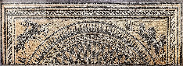 Römisches Mosaik  2. Jhd. v. Chr. Archäologisches Nationalmuseum  Taranto  Apulien  Taranto  Apulien  Italien  Europa