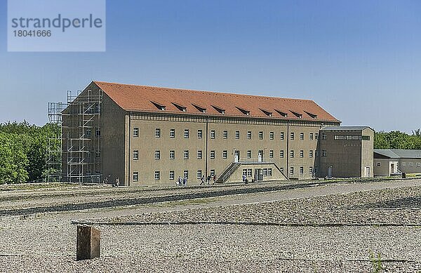 Kammergebäude  Gedenkstätte KZ Buchenwald  Thüringen  Deutschland  Europa