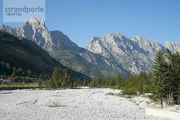 Valbona-Tal  Albanische Alpen  Albanien  Europa