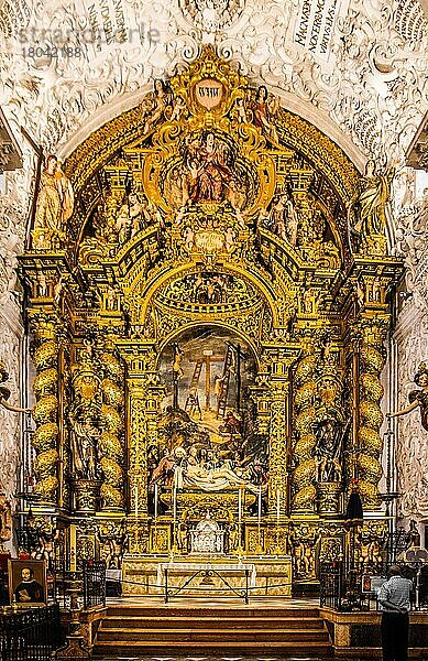 Hauptaltar  Hospital und Barockkirche de la Caridad  Sevilla  Sevilla  Andalusien  Spanien  Europa