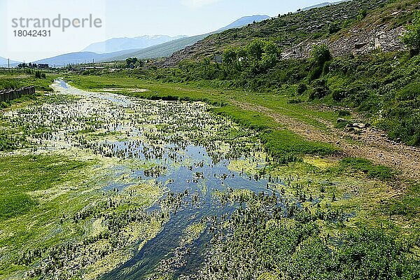 Fluss bei Grapsh  SH4  Albanien  Europa