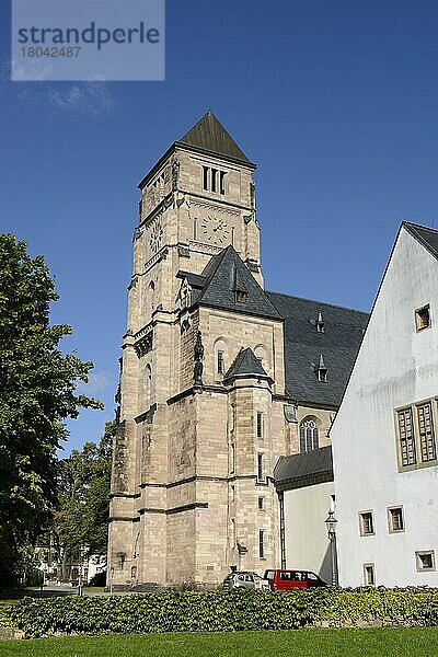 Schlossbergkirche  Schlossberg  Chemnitz  Sachsen  Deutschland  Europa