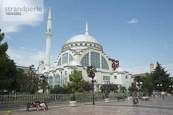 Moschee Ebu Bekr  Shkoder  Albanien  Shkodra  Europa