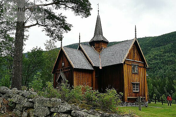 Stabkirche Nore  Nore  Gemeinde Uvdal  Numedal  Norway