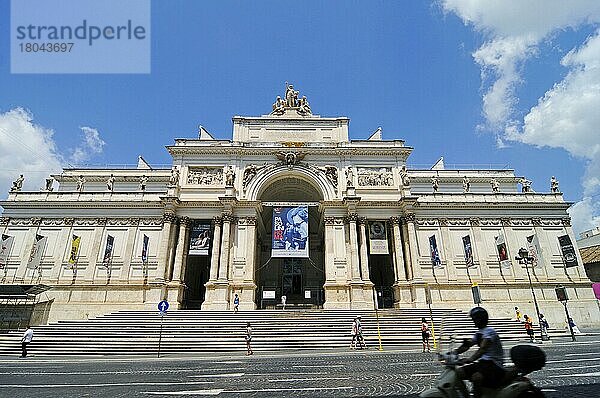 Vespa  Palazzo delle Esposizioni  Ausstellungshalle  Palast  Museum  Rom  Latium  Italien  Europa
