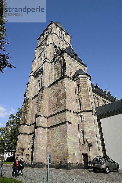 Schlossbergkirche  Schlossberg  Chemnitz  Sachsen  Deutschland  Europa