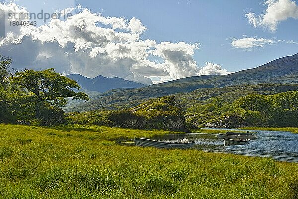 The Upper Lake  Seen von Killarney  Killarney Nationalpark  Killarney  Grafschaft Kerry  Irland  Europa