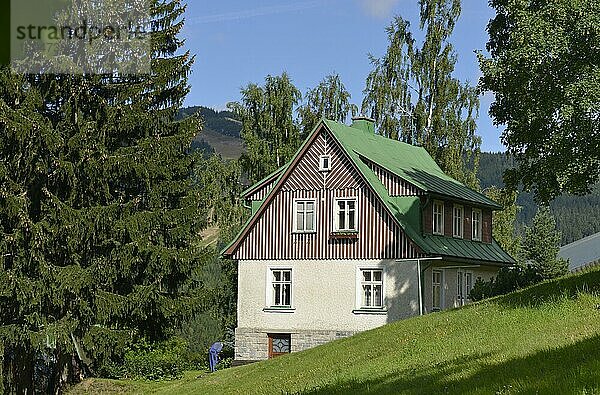 Wohnhaus  Spindlersmühle  Tschechien  Europa