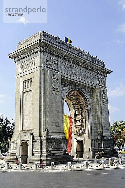 Triumphbogen  Bukarest  Rumänien  Europa
