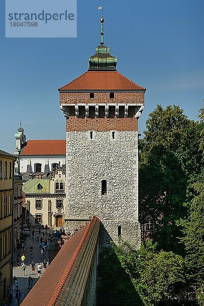 Florianstor  Krakau  Polen  Europa