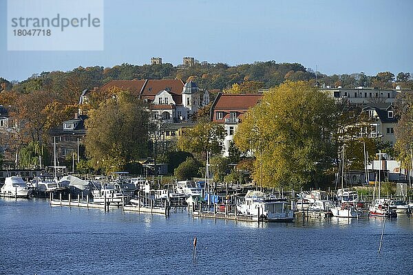 Havel  Berliner Vorstadt  Potsdam  Brandenburg  Deutschland  Europa