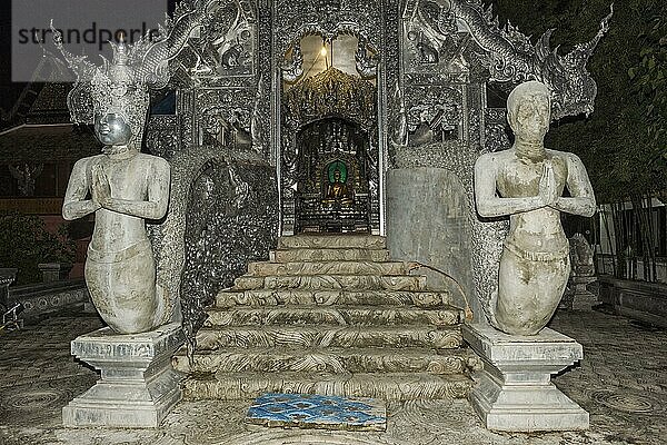 Wat Srisupahn-Tempel  Chiang Mai  Thailand  Asien