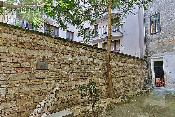 Ghettomauer  Jüdisches Viertel  Budapest  Ungarn  Europa