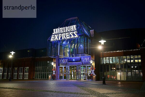 Starlight Express Theater  Stadionring  Bochum  Nordrhein-Westfalen  Deutschland  Europa