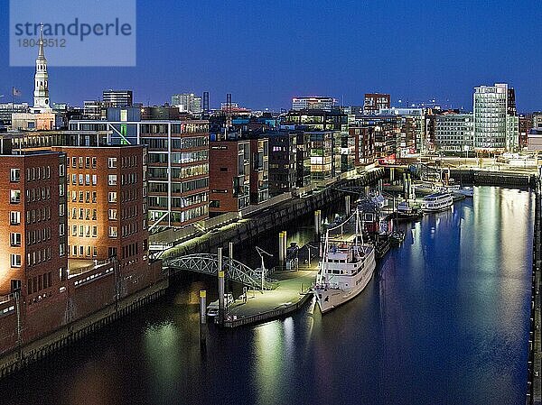 Sandtorhafen  Hamburg  Deutschland  Europa