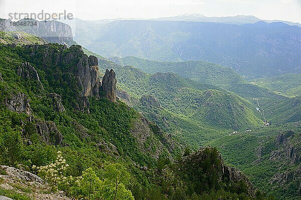 Gebirge bei Klobuk  Republik Srpska  Bosnien und Herzegowina  Europa